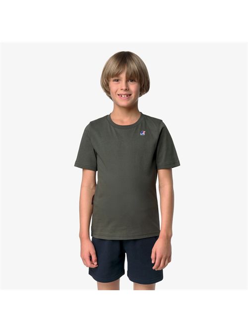 T-shirt in cotone K-WAY | K7133YW/WMR